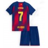 Barcelona Ferran Torres #7 Hemmakläder Barn 2025-26 Kortärmad (+ Korta byxor)